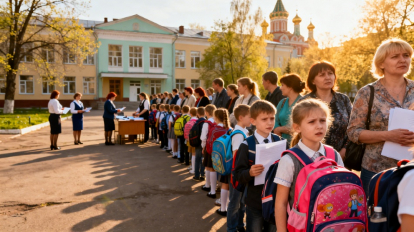 В российских школах стартует прием заявлений в первые классы В российских школах стартует прием заявлений в первые классы