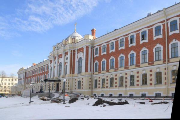 В Петербурге реставрируют исторические корпуса Николаевского военного госпиталя В Петербурге реставрируют исторические корпуса Николаевского военного госпиталя