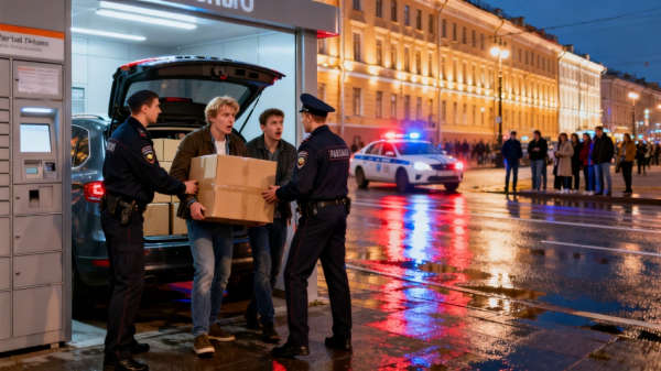 Полиция Петербурга задержала грабителей с товаром на 14,6 млн рублей Полиция Петербурга задержала грабителей с товаром на 14,6 млн рублей