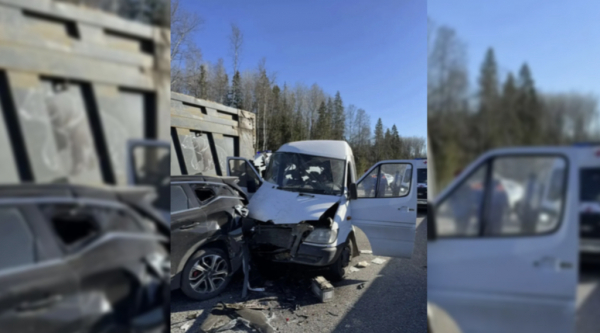 У самосвала отказали тормоза: в массовом ДТП на трассе А-120 пострадали 13 человек