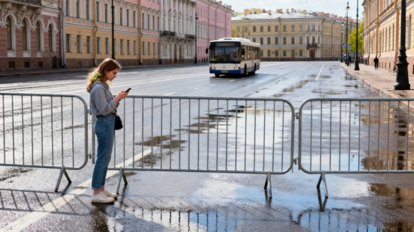 В центре Петербурга перекроют движение из-за праздников и концертов в мае В центре Петербурга перекроют движение из-за праздников и концертов в мае