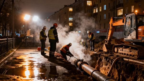 В Шушарах стартовала масштабная реконструкция теплосетей для тысяч жителей