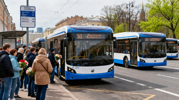 Петербургские транспортники внедряют уникальные технологии перед выборами 2026 года Петербургские транспортники внедряют уникальные технологии перед выборами 2026 года